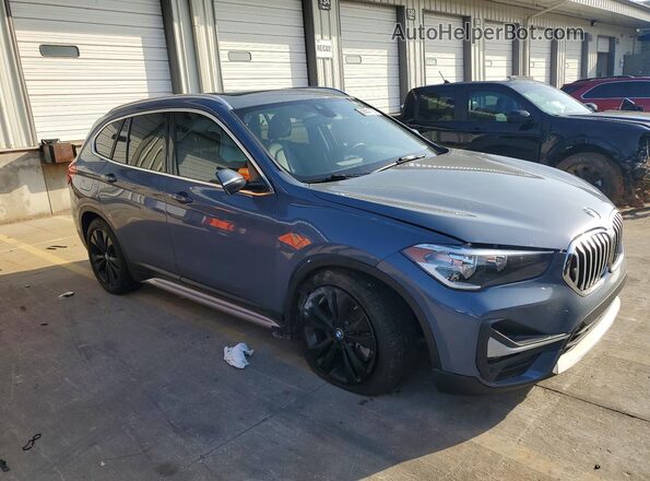 WBXJG9C02L5P23648 2020 BMW X1 Blue წინა მარჯვენა