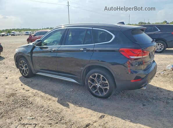 WBXJG9C02L5P85325 2020 BMW X1 Black უკანა მარცხენა
