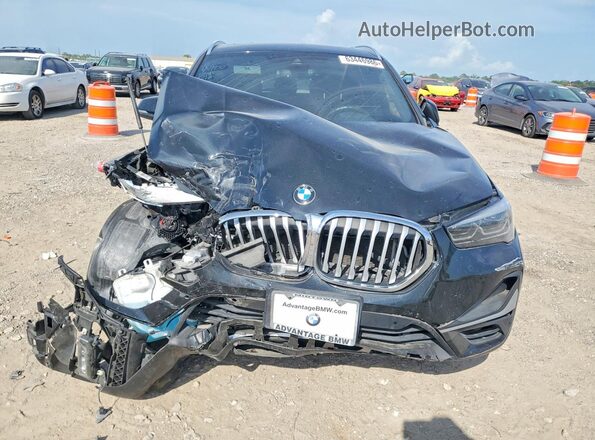 WBXJG9C02L5P85325 2020 BMW X1 Black წინა ხედი