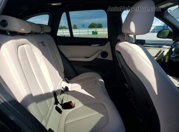 WBXJG9C04M3M74430 2021 BMW X1 Black Rear interior view