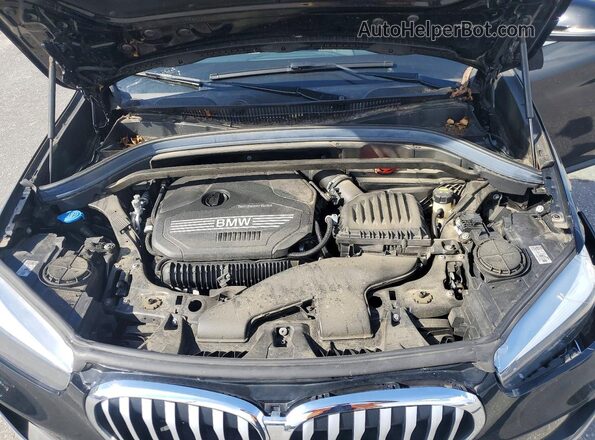 WBXJG9C04M3M74430 2021 BMW X1 Black Engine compartment view