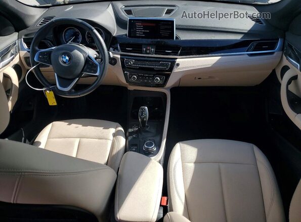 WBXJG9C04M3M74430 2021 BMW X1 Black Dashboard view