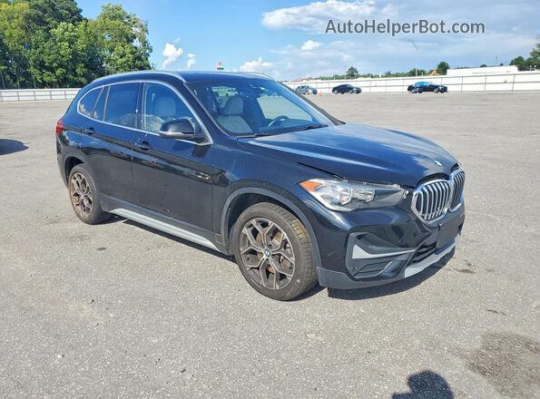 WBXJG9C04M3M74430 2021 BMW X1 Black Front right