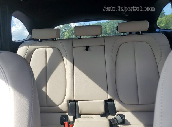 WBXJG9C04M3M74430 2021 BMW X1 Black Rear seats view
