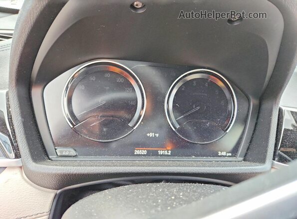 WBXJG9C04M3M76355 2021 BMW X1 White ხელსაწყოთა პანელის ხედი