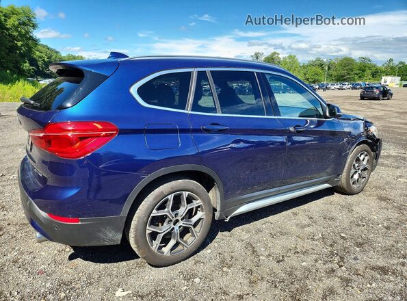 WBXJG9C05L5P84640 2020 BMW X1 Blue Հետևի աջ