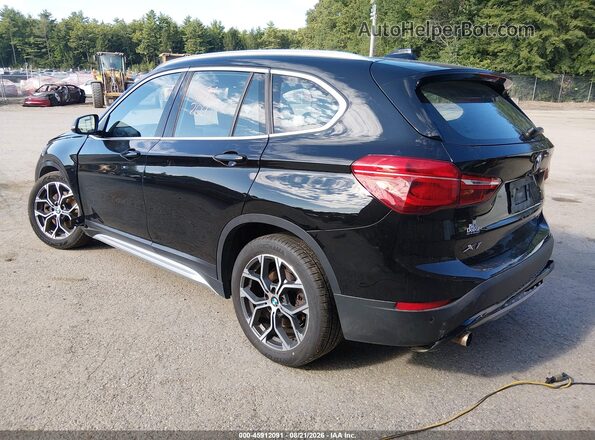 WBXJG9C05M5S28099 2021 BMW X1 Черный Задняя левая четверть