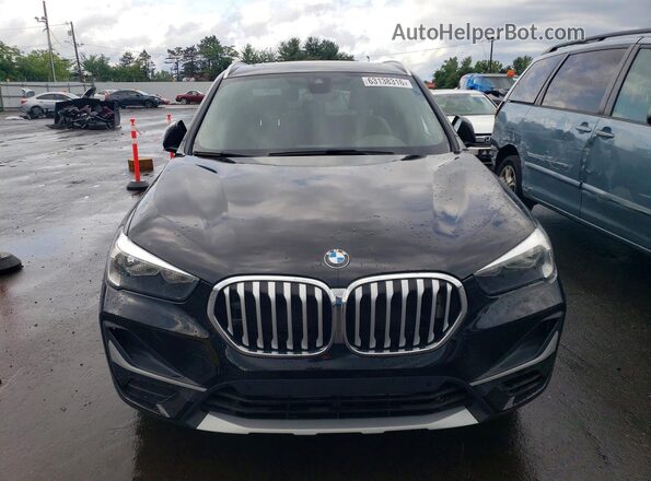WBXJG9C07M5T73306 2021 BMW X1 Black Vista frontal