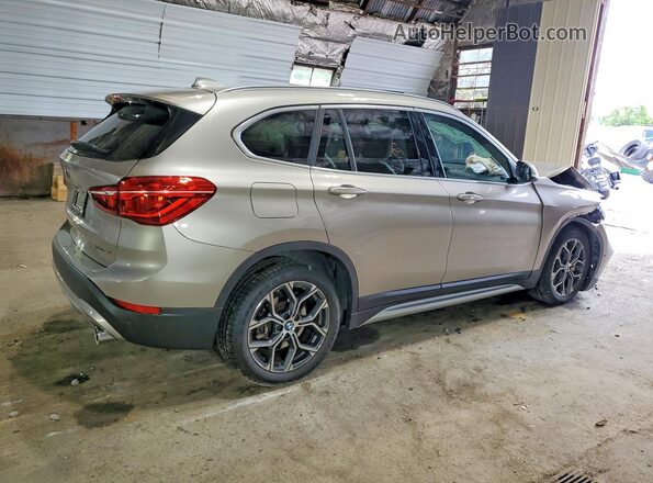 WBXJG9C07M5U46920 2021 BMW X1 Tan უკანა მარჯვენა