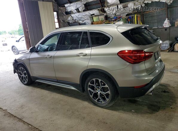 WBXJG9C07M5U46920 2021 BMW X1 Tan უკანა მარცხენა