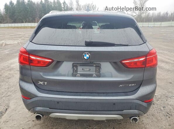 WBXJG9C09L5R45796 2020 BMW X1 Gray უკანა ხედი