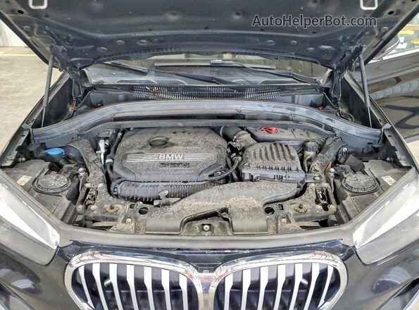 WBXJG9C0XM5S23755 2021 BMW X1 Black Widok wnętrza z tyłu