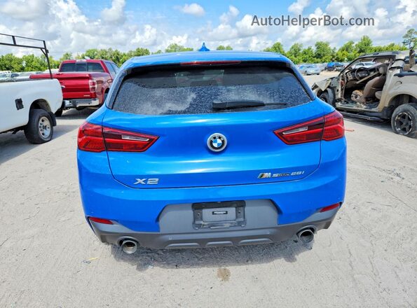 WBXYH9C07L5P53630 2020 BMW X2 Blue Հետևի տեսք