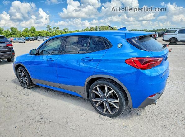 WBXYH9C07L5P53630 2020 BMW X2 Blue Հետևի ձախ
