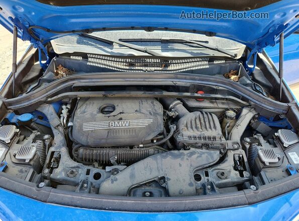 WBXYH9C07L5P53630 2020 BMW X2 Blue Սալոնի հետևի տեսք