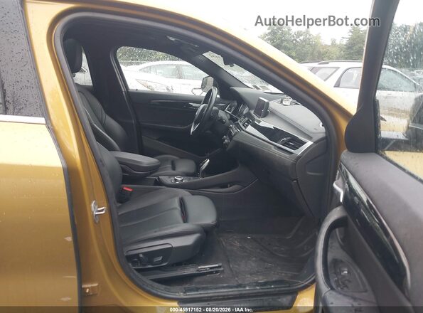 WBXYJ1C03L5P48799 2020 BMW X2 Gold Вид салону спереду