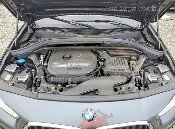 WBXYJ1C07N5T56539 2022 BMW X2 Gray Vista del compartimento del motor