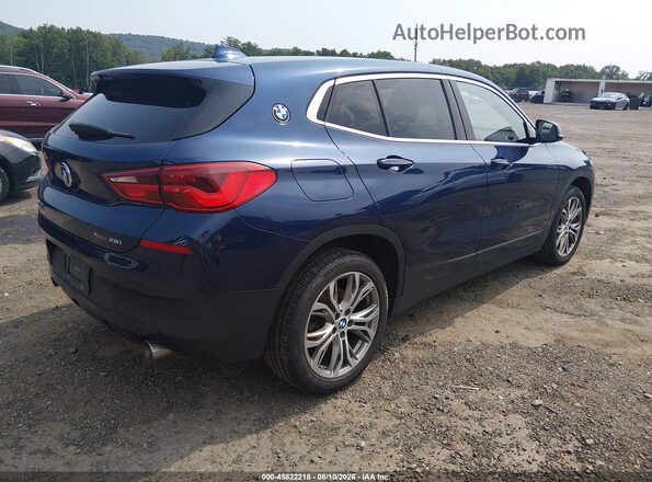 WBXYJ5C32JEF72023 2018 BMW X2 Dark Blue Задня права чверть