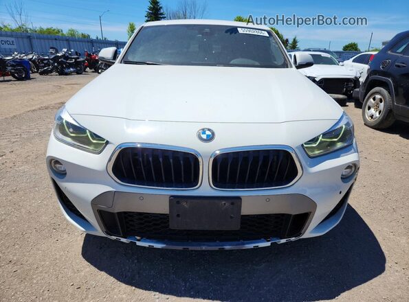 WBXYJ5C35JEF80682 2018 BMW X2 White Դիմացի տեսք