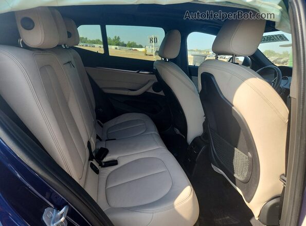 WBXYJ5C57K5N71675 2019 BMW X2 Blue Вид задніх сидінь