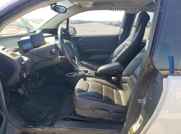 WBY1Z2C51GV556780 2016 BMW I3 Gray Вид салону спереду