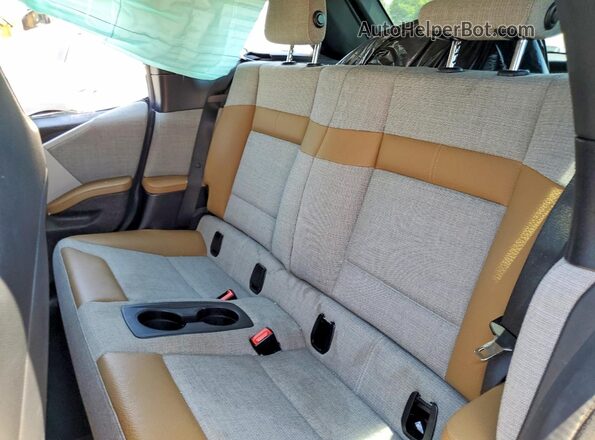 WBY1Z4C52GV505753 2016 BMW I3 Gray Вид задніх сидінь