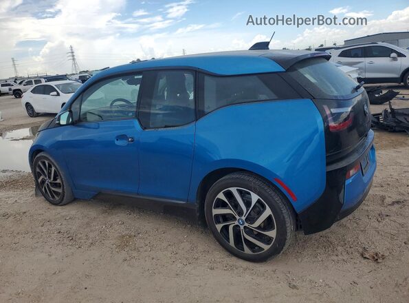 WBY1Z8C33HV890621 2017 BMW I3 Blue Trasero izquierdo