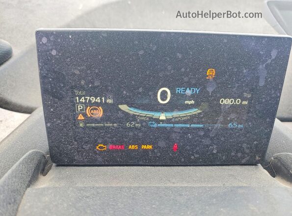 WBY1Z8C33HV890621 2017 BMW I3 Blue Vista del cuadro de instrumentos