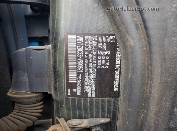 WBY1Z8C33HV890621 2017 BMW I3 Blue Vista interior de 360 grados