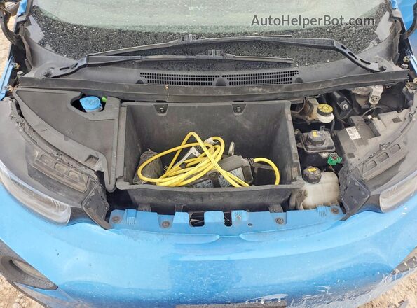 WBY1Z8C33HV890621 2017 BMW I3 Blue Vista del compartimento del motor