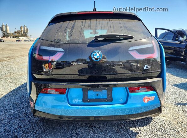 WBY1Z8C55HV890136 2017 BMW I3 Blue Rear view