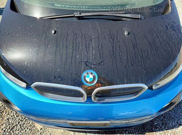 WBY1Z8C55HV890136 2017 BMW I3 Blue Rear interior view