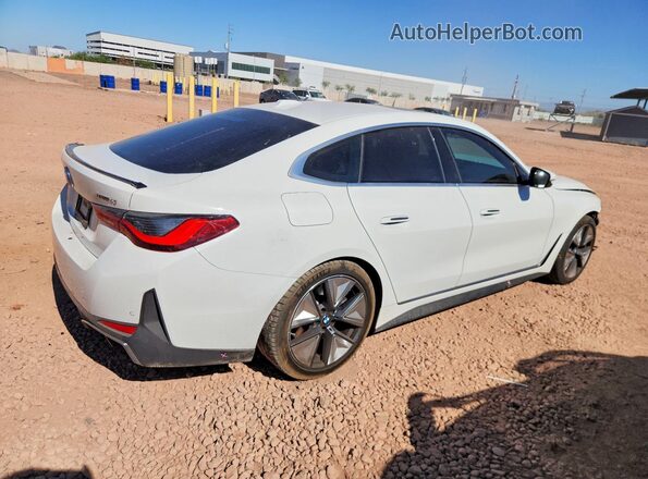 WBY23HD05SFU10865 2025 BMW I4 White Trasero derecho