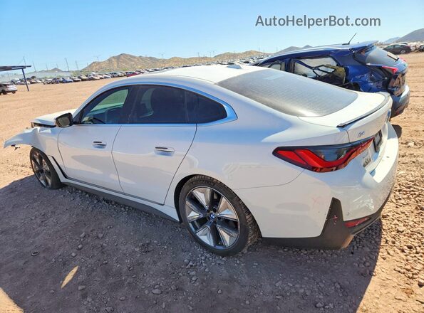 WBY23HD05SFU10865 2025 BMW I4 White Trasero izquierdo