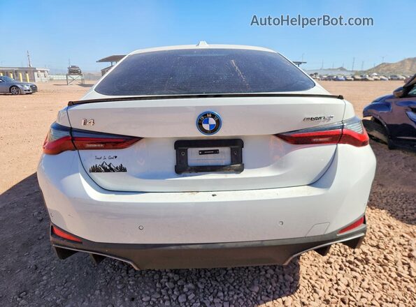 WBY23HD05SFU10865 2025 BMW I4 White Vista trasera