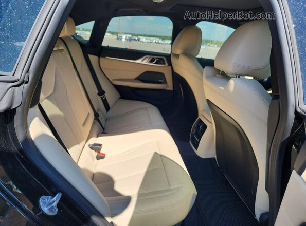 WBY23HD06SFV82547 2025 BMW I4 Black Widok tylnych siedzeń