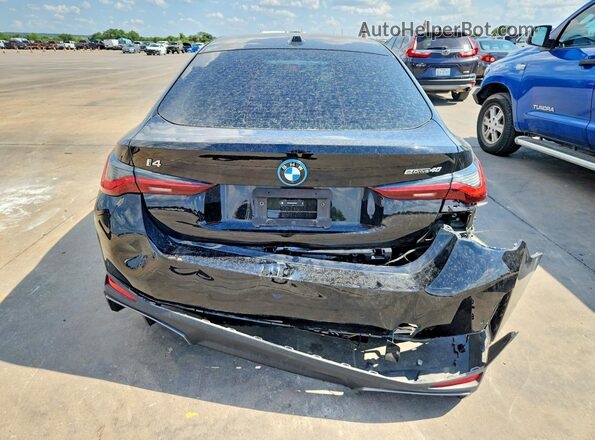 WBY23HD06SFV82547 2025 BMW I4 Black Widok z tyłu