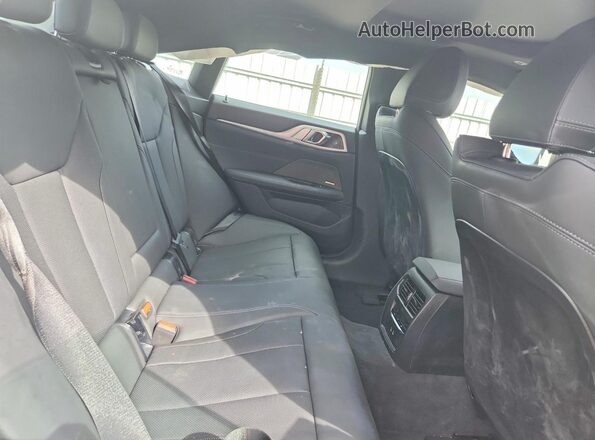 WBY23HD07SFU56603 2025 BMW I4 White Հետևի նստատեղերի տեսք