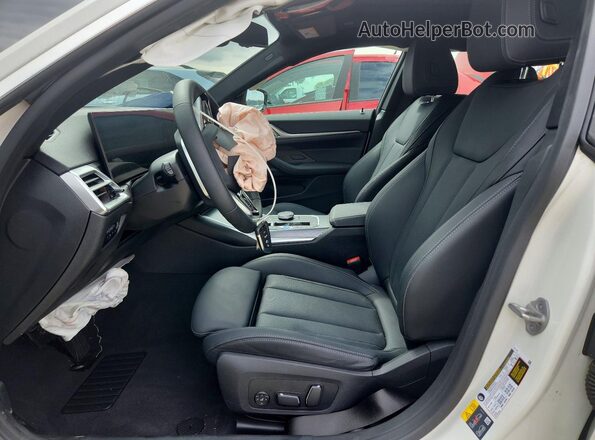 WBY23HD07SFU56603 2025 BMW I4 White Սալոնի դիմացի տեսք