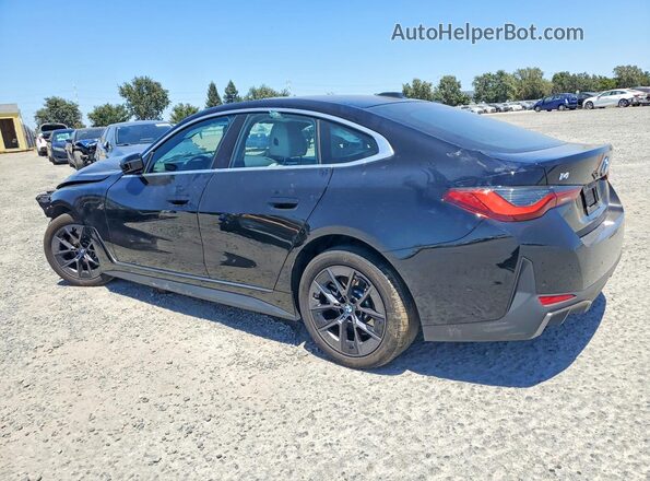 WBY23HD09SFU07676 2025 BMW I4 Black უკანა მარცხენა