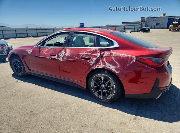 WBY23HD09SFU78084 2025 BMW I4 Red Հետևի ձախ