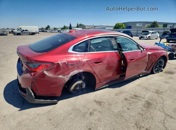 WBY23HD09SFU78084 2025 BMW I4 Red Հետևի աջ