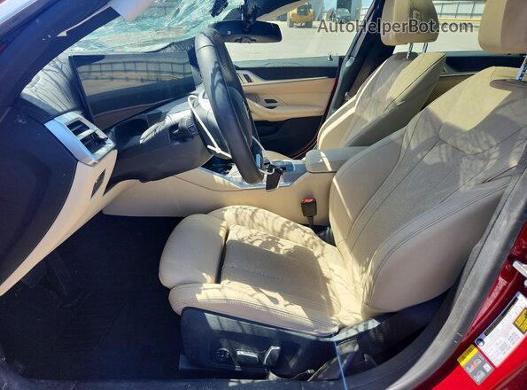 WBY23HD09SFU78084 2025 BMW I4 Red Սալոնի դիմացի տեսք