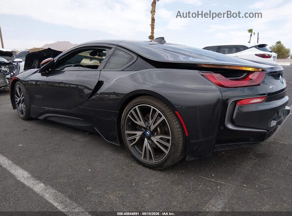 WBY2Z2C51GV675529 2016 BMW I8 Gray Rear left