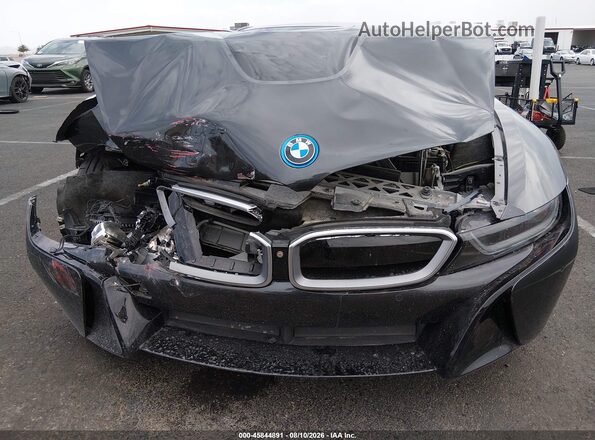 WBY2Z2C51GV675529 2016 BMW I8 Gray Instrument cluster view