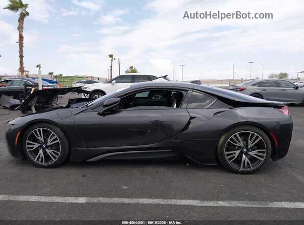 WBY2Z2C51GV675529 2016 BMW I8 Gray 360 interior view