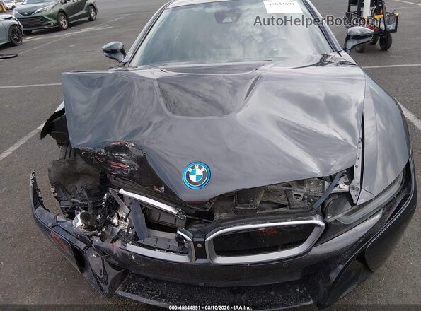 WBY2Z2C51GV675529 2016 BMW I8 Gray Front view