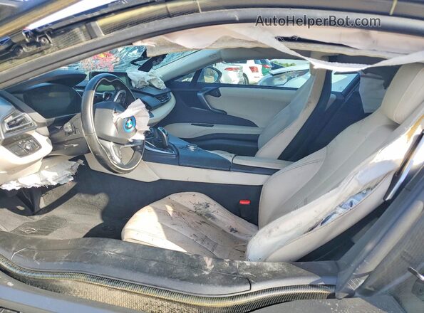 WBY2Z2C57GV675647 2016 BMW I8 White Front interior view