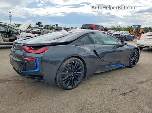 WBY2Z4C00L7F60776 2020 BMW I8 Серый Задняя правая четверть