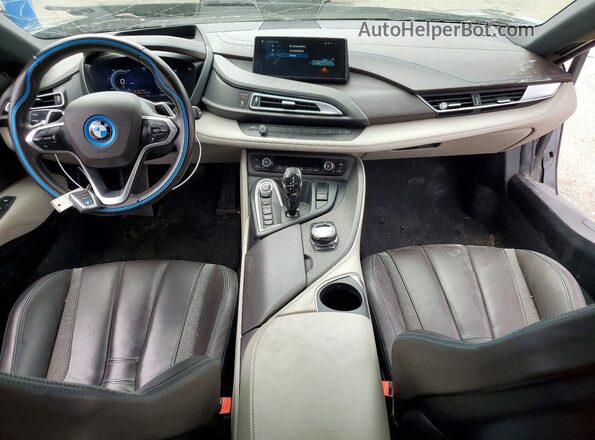 WBY2Z4C00L7F60776 2020 BMW I8 Серый Вид панели приборов
